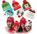 <b>🎅 GORRO NAVIDEÑO SIN LUCES O CON LUCES 🎄</b>