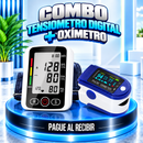 <b>Tensiometro Con Voz + Oximetro Digital GRATIS </b>